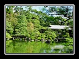 Garden with Bridge