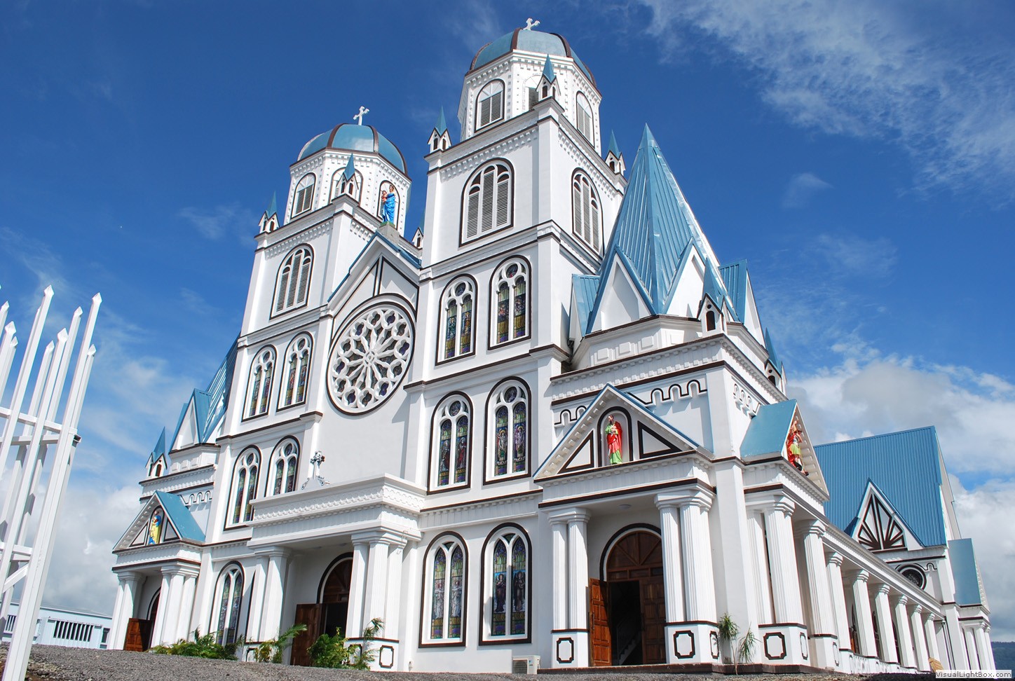 Immaculate conception cathedral. Самоа столица Апиа. Immaculate conception Cathedral, Apia.