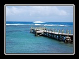 A resort jetty.